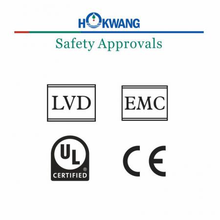 Approvazione per la sicurezza dell'asciugamani elettrico Hokwang