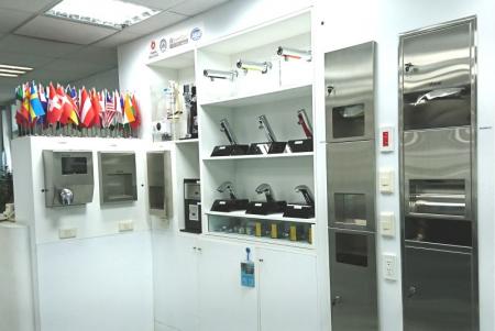 HokwangShowroom-3 in 1 unit en semi-inbouw handdroger