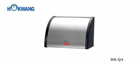 Stainless Steel with Plastic Ends 2200W Auto Hand Dryer - HK-QA Stainless Steel with Plastic Ends 2200W Auto Hand Dryer
