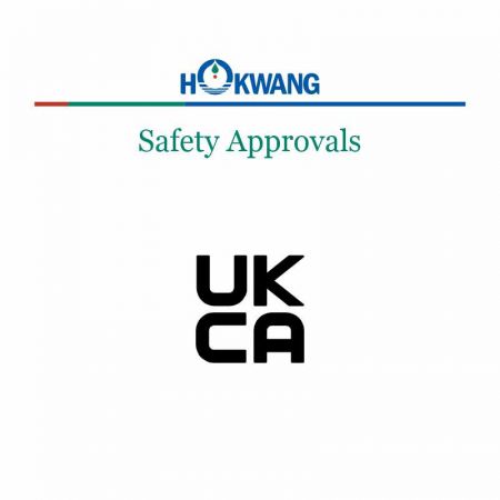 Certificato UKCA per distributore di sapone Hokwang