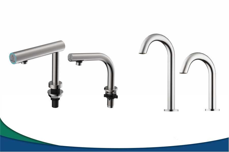 Auto Deck Mounted Faucet Deck Mounted Electronic FaucetStainless