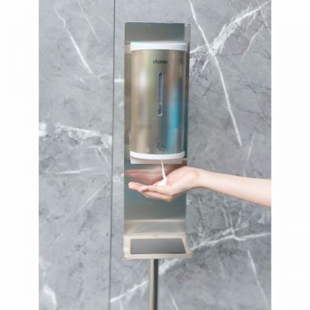 Auto Stainless Steel Multi-Function Soap/Sanitizer Dispenser with ...