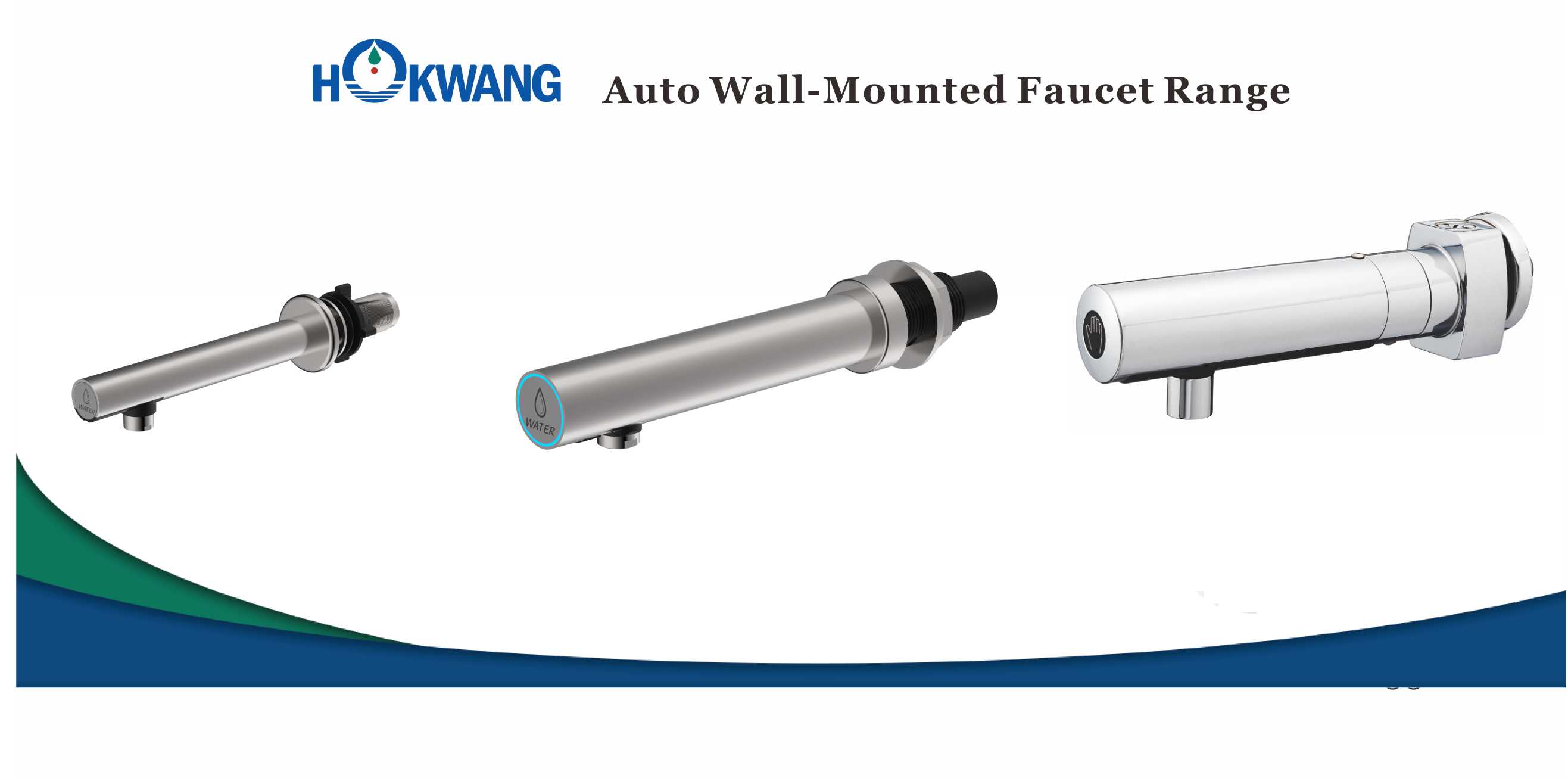 Auto Wall Mounted Faucet Manufacturing and Supply Hokwang