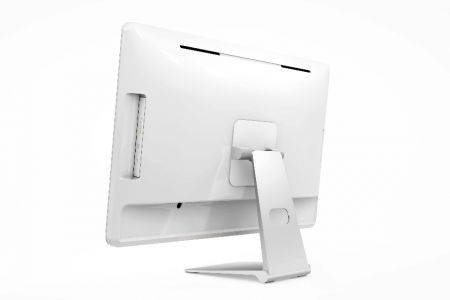 White 19.5" AIO touch panel PC for hospital, clinic, POS and Bank projects.
