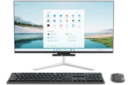 23.8" Slim Frameless Integrated Office PC - 23.8" All-In-One PC with borderless VA, ADS, AHVA and IPS panel supports no bright dot.