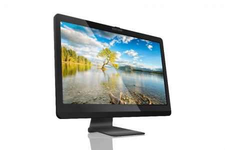21.5" All-In-One Desktop supports industrial panel PC for factory easy- control.