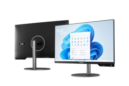 Desktop AIO stile consumatore da 23,8" - Desktop All-in-One supporta il mercato dei consumatori, il canale DIY con un design ultra user-friendly