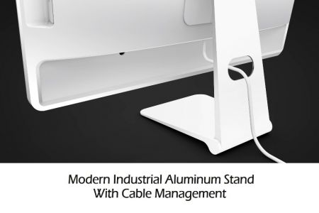 All-In-One PC supports stable stand with easy-manage cable design