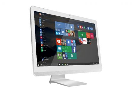 19.5" touch Desktop AIO with HDD, ODD and card reader support industrial panel PC