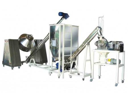 Mixing And Lump-Chopping System - Mixing And Lump-Chopping System