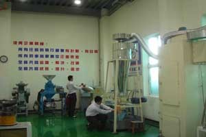 Grind testing/Research center of raw material and samples