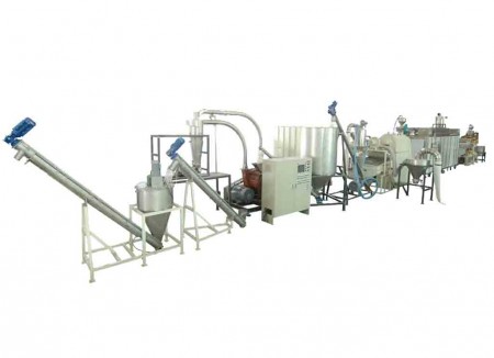 Système de tamisage, de séchage, d'épluchage et de broyage du soja - Système de tamisage, de séchage, d'épluchage et de broyage du soja / TM-600