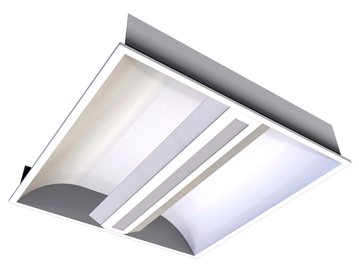 Dimbare indirecte led-plafondverlichting-Indirecte LED Inbouw Troffer met High Efficiency LED Chips (180 lm/w). | Gemaakt in Taiwan Fabrikant van kantoor- en industriële moderne | pracht verlichting