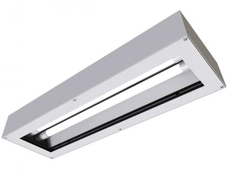 Vízálló LED porálló mennyezeti világítás - Vízálló LED tisztatéri világítás, felületre szerelt.