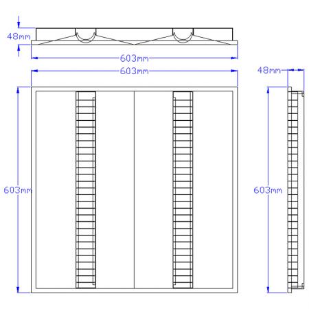 NM215-R3001 Product Dimensions.