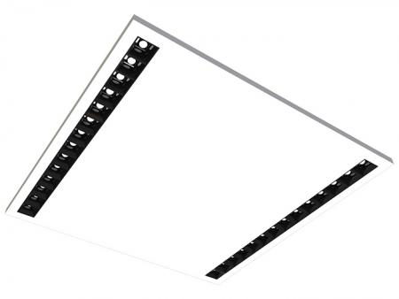 Dimmable Super-efficient glare-free LED Finnish Louver Ceiling Lighting - Super-efficient finnish LED ceiling light with glare-free Illumination(UGR<11.9).