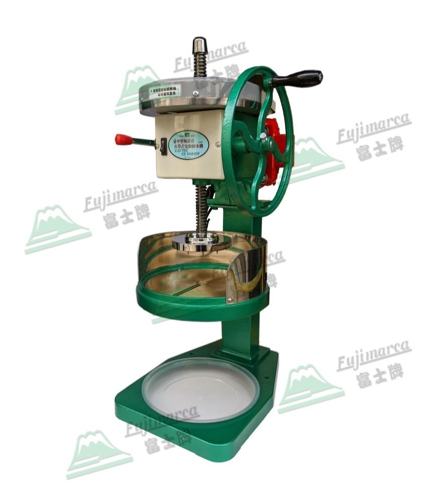 Manual / Electric Dual Ice Shaver Commercial Food Machine Fujimarca
