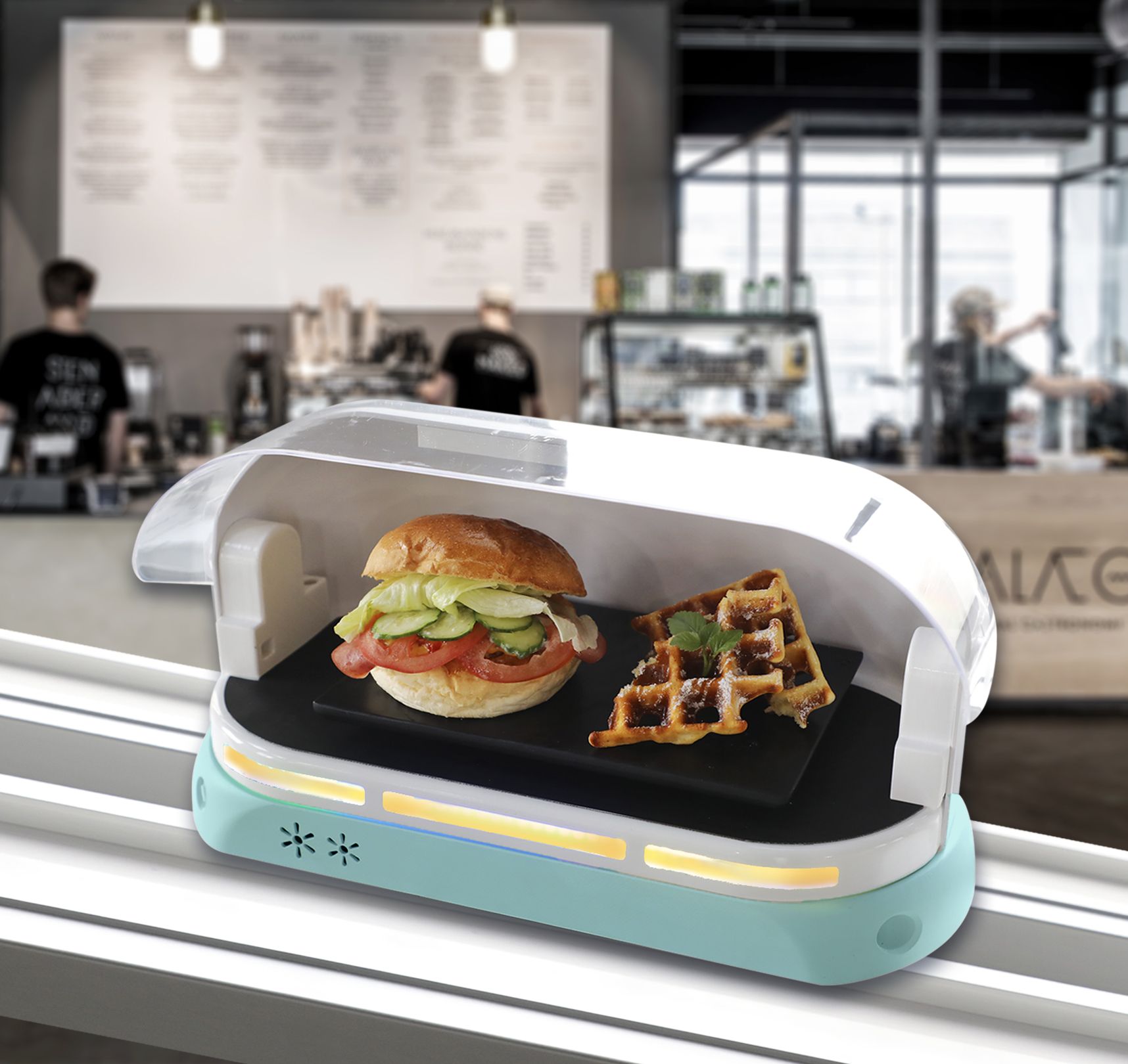 軌道食品配送ロボット 台湾のプロの鉄道食品配達ロボット機器メーカー 鴻匠科技工業有限公司