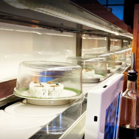 Akarii revolving sushi conveyor belt and sushi train