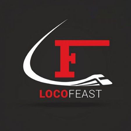 INDIA Locofeast Bullet train & restoran Formula1 (Sistem Penghantaran Makanan) - Sistem penghantaran kereta api peluru di India Resturant.