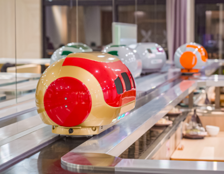 Robot per la consegna di cibo - serie P - Consegna autonoma del cibo