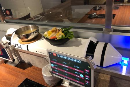 automated food delivery rocket