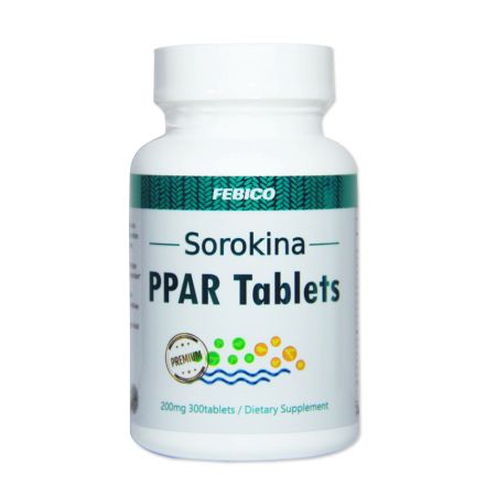 Sorokina® PPARs comprimidos 3 em 1 - chlorela Comprimidos Sorokina PPAR