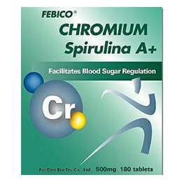 Febico Cromo
espirulina - Cromo Selênio natural em
espirulina