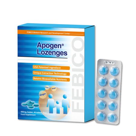 Apogen® Pastilhas Imunes - espirulinaSuplementos de comprimidos de ficocianina