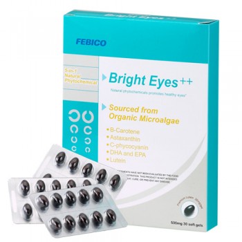 Bright Eyes Lutein Softgel - Suplement DHA z luteiną wspomaga zdrowie oczu
