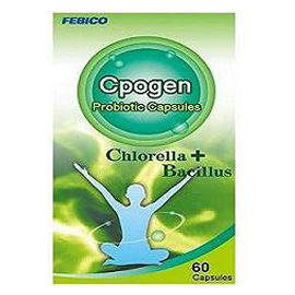 Cpogen Chlorella and Probiotics Capsules