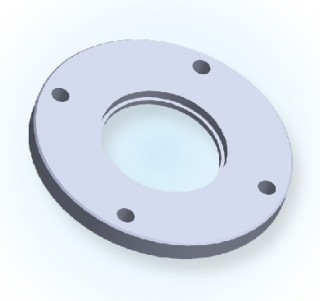 ISO Bored Blank Bolted Flange