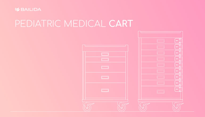 Pediatric Medical Cart.