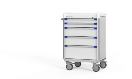 Anesthesia Cart - Functional and secure storage for anesthesiologists to manage medical tools.