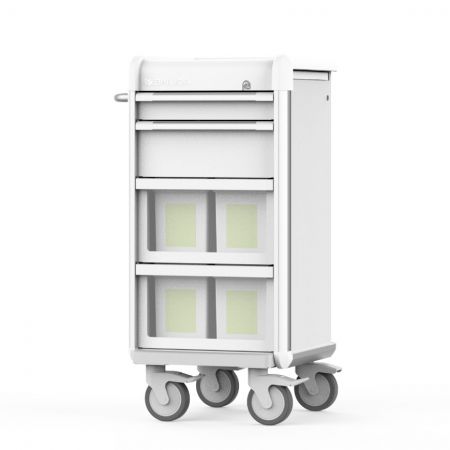 Chemotherapy Spill Cart (EXN Series) - Transport Trolley for Chemotherapy Spill Kit