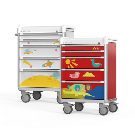 Pediatric Cart (EX Series) - Practical Pediatric Cart.