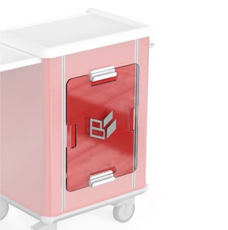 Rear Accessories - Medical cart accessories to be mounted on top of medical cart or trolley.