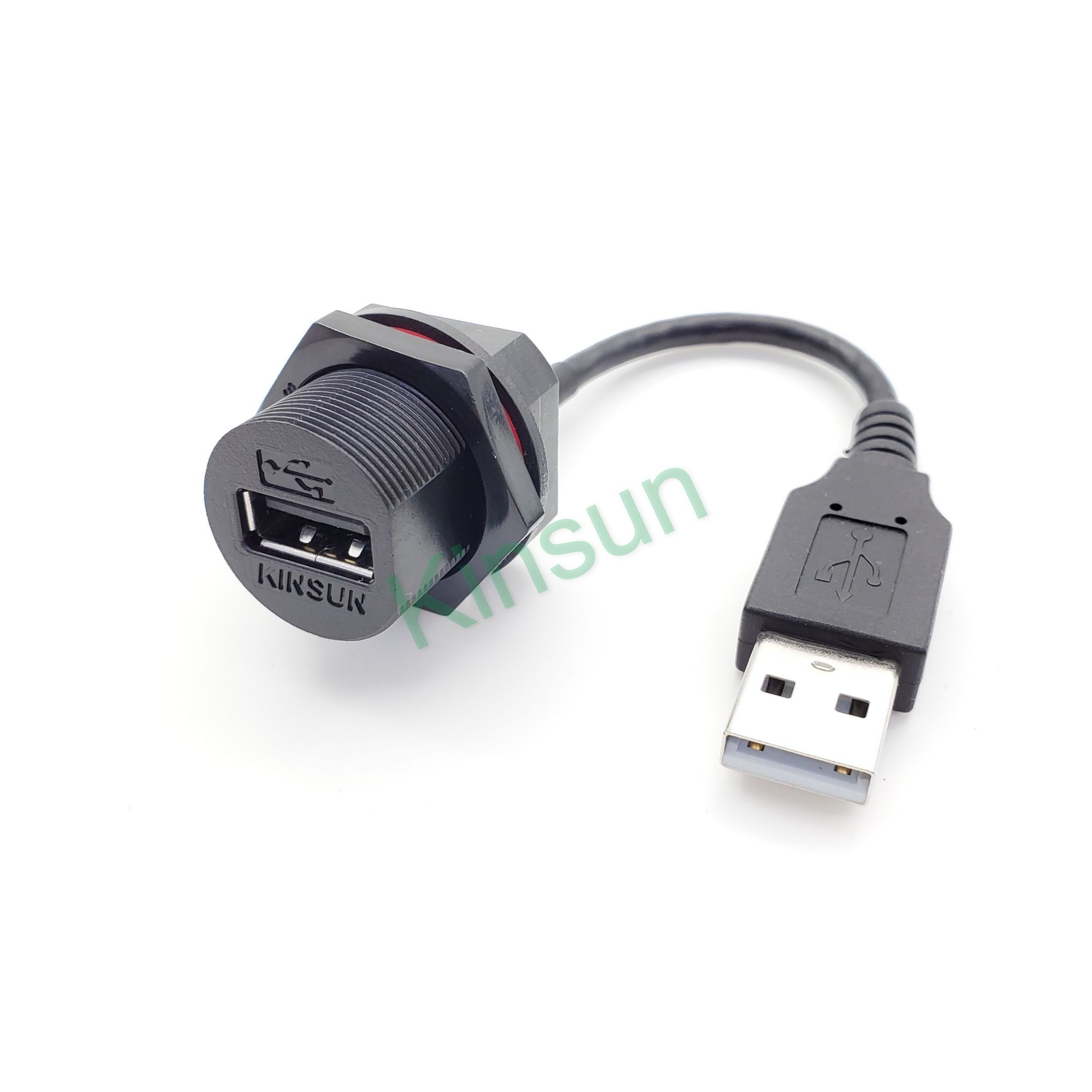 Vandtæt USB A-type 2.0&3.0 stik-IP68 USB A Type 2.0&3.0 | 35 modulære stik og vandtætte konnektorer