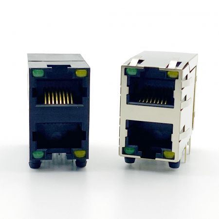 雙層插PCB型通訊插座 - 雙層插PCB型通訊插座 / 資訊通訊插座