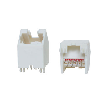 45度PCB型通訊插座 - 45度PCB型通訊插座