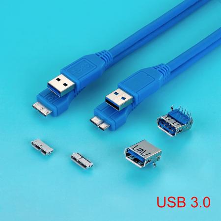 Connecteur et câble USB 3.0 - Connecteur et câble USB 3.0