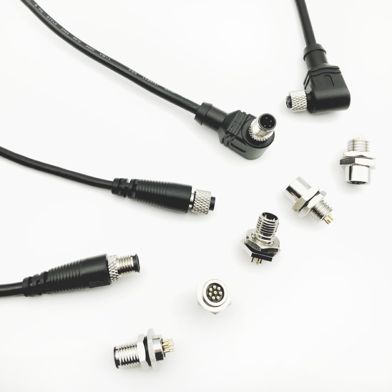 M8 Connector and Cable Supply Waterproof Connectors & Modular Jacks