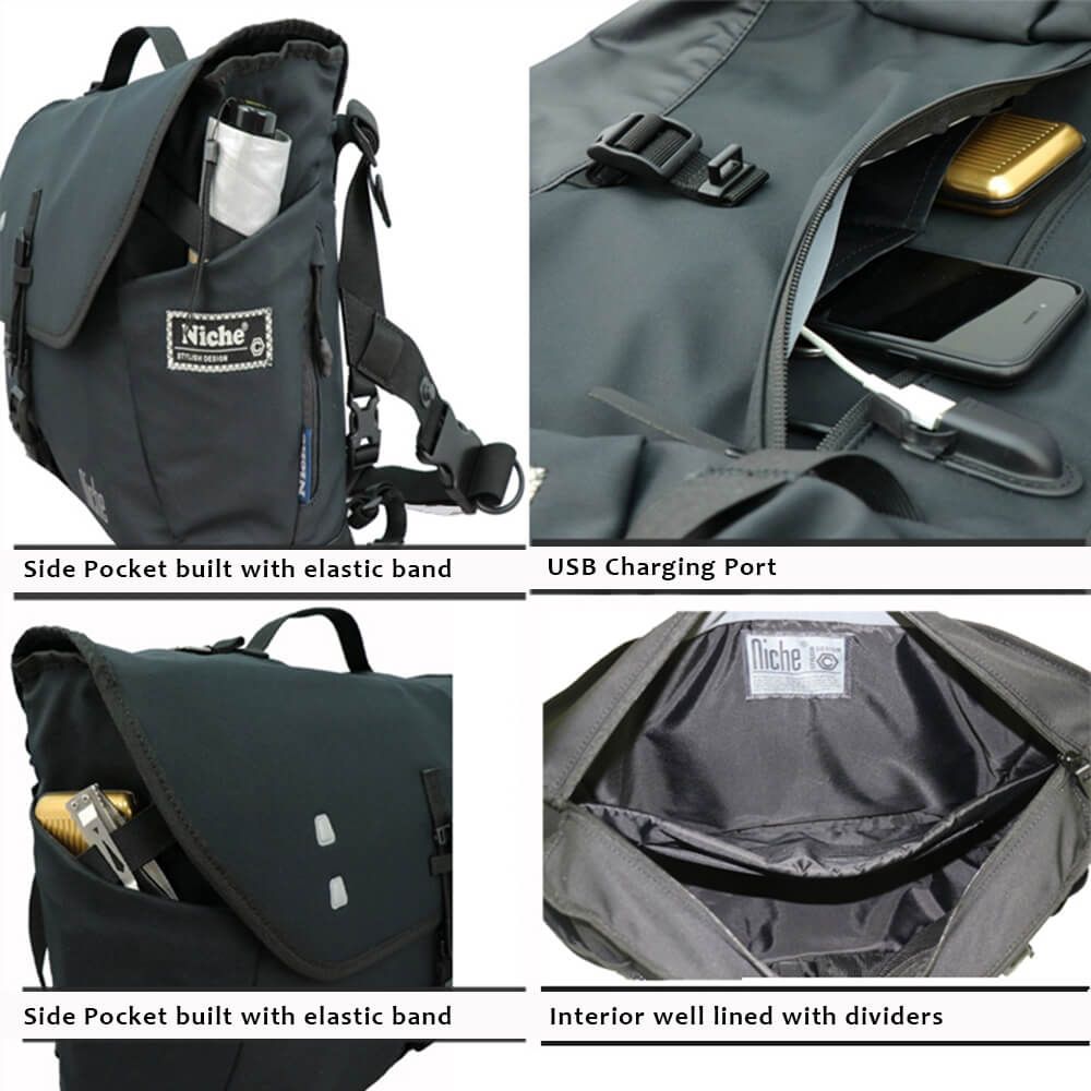 Quality Messenger pack with fine details