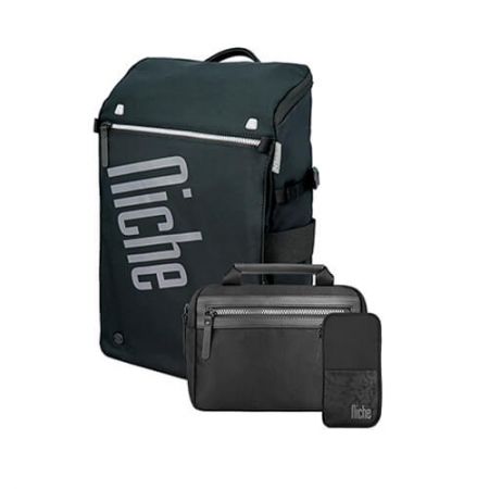 Casual Backpack with Quick Access Pocket