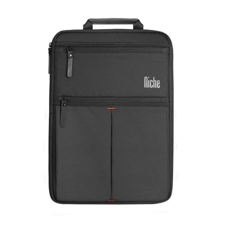 Pouzdro na notebook s magnetickou přezkou pro batoh systému FastRelis - Vnitřní taška na 15,6" notebook s pouzdrem na tablet s mnoha kapsami, magnetickým držákem tašky a popruhem přes rameno