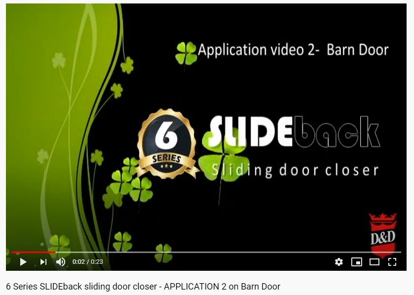 New Application Video Was Uploaded News And Events Door Closer Hardware Manufacturer D D