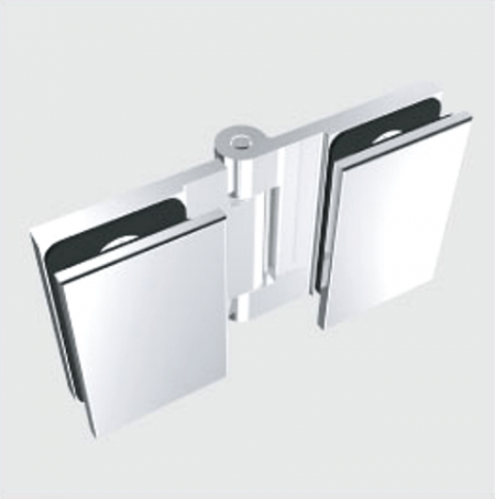 Glass Free Hinge, Glass to Glass, Inswing, 135 degree - Glass Free Hinge, Glass to Glass, Inswing, 135 degree