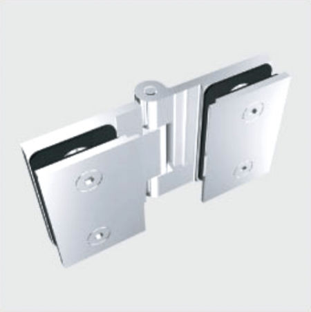 Glass Free Hinge, Glass to Glass, outswing, 135 degree - Glass Free Hinge, Glass to Glass, outswing, 135 degree