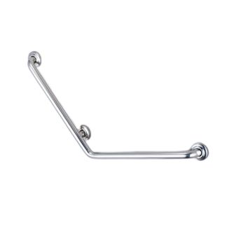 1" Inclined arm stainless steel handrails - Bathroom handrails
