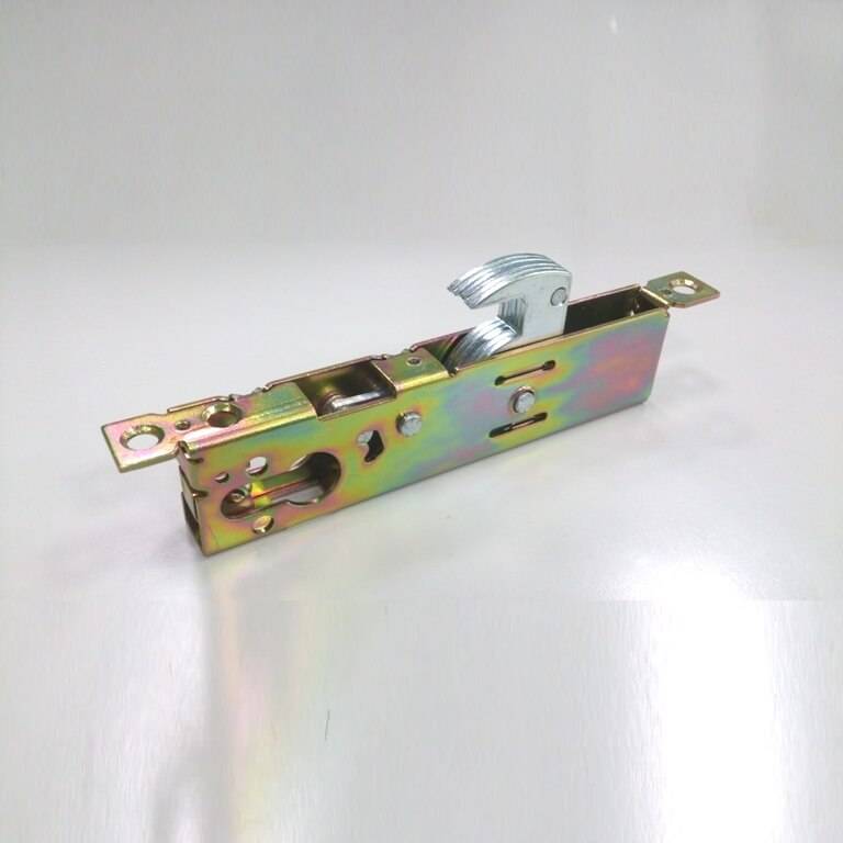 Security sliding euro cylinder lock with hook bolt Door Closer